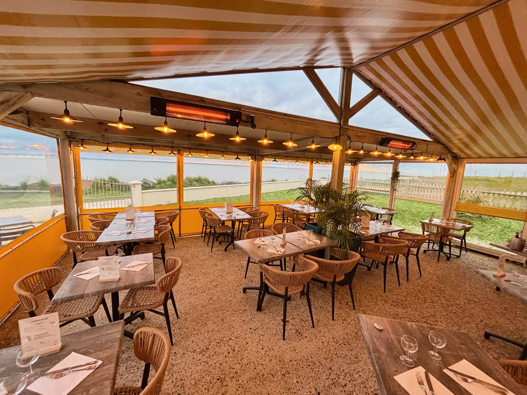 Veranda du restaurant