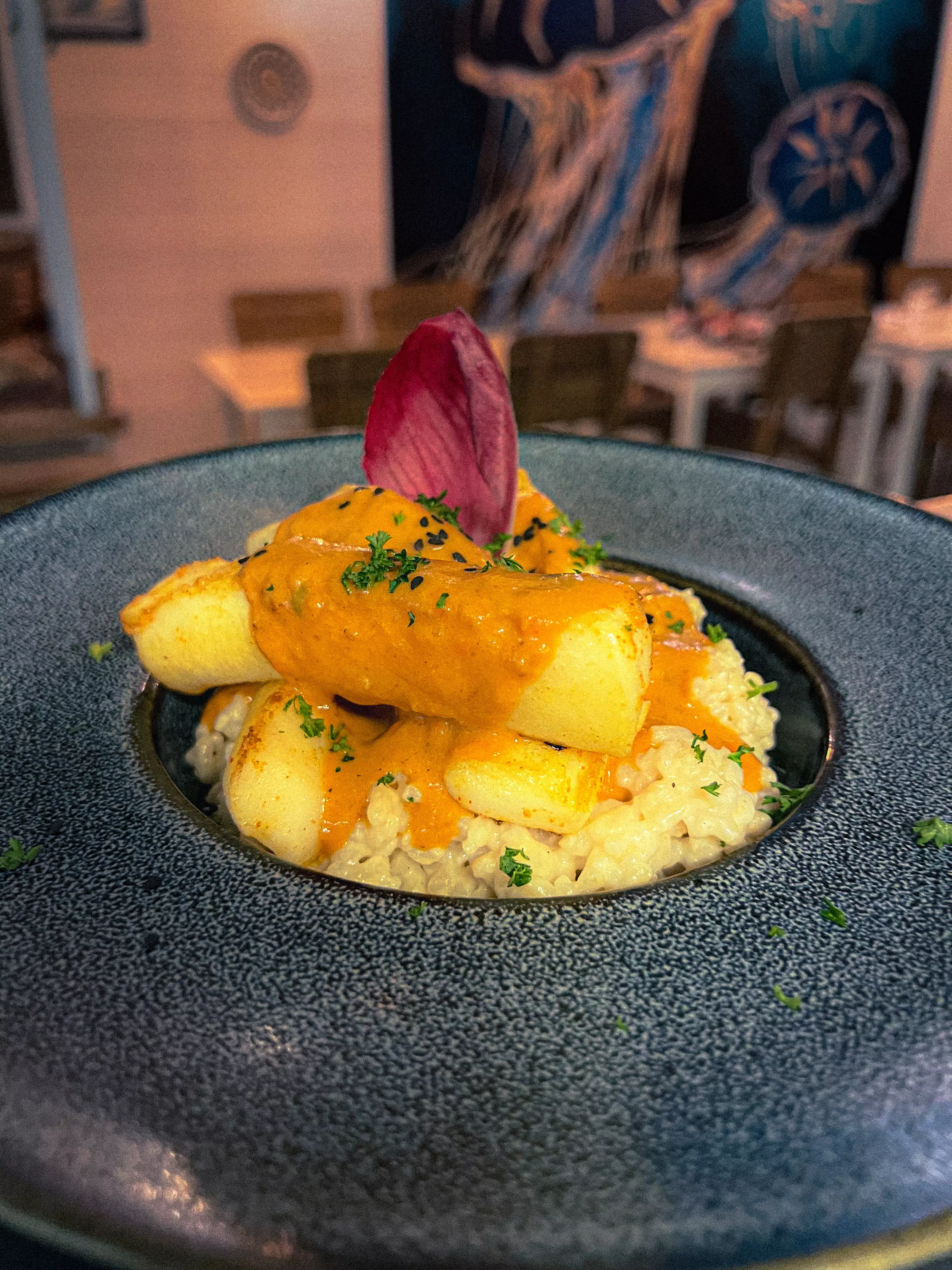 Plat servi au restaurant